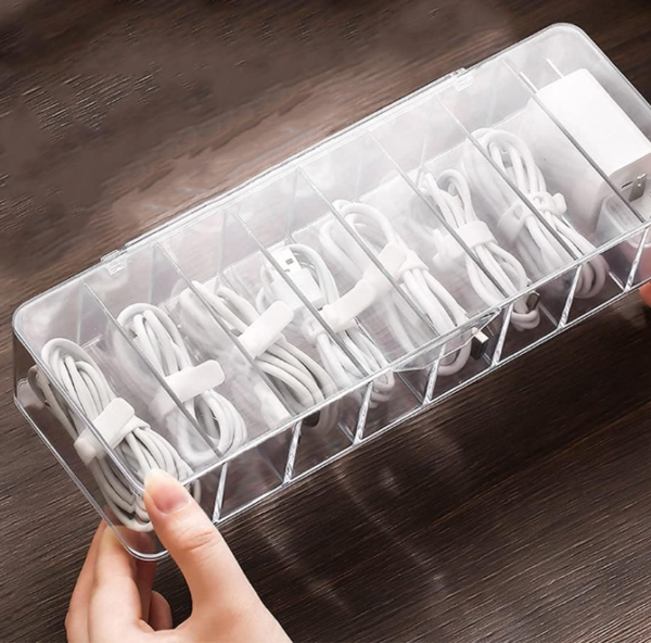 Desktop Cable Storage Organizer Box