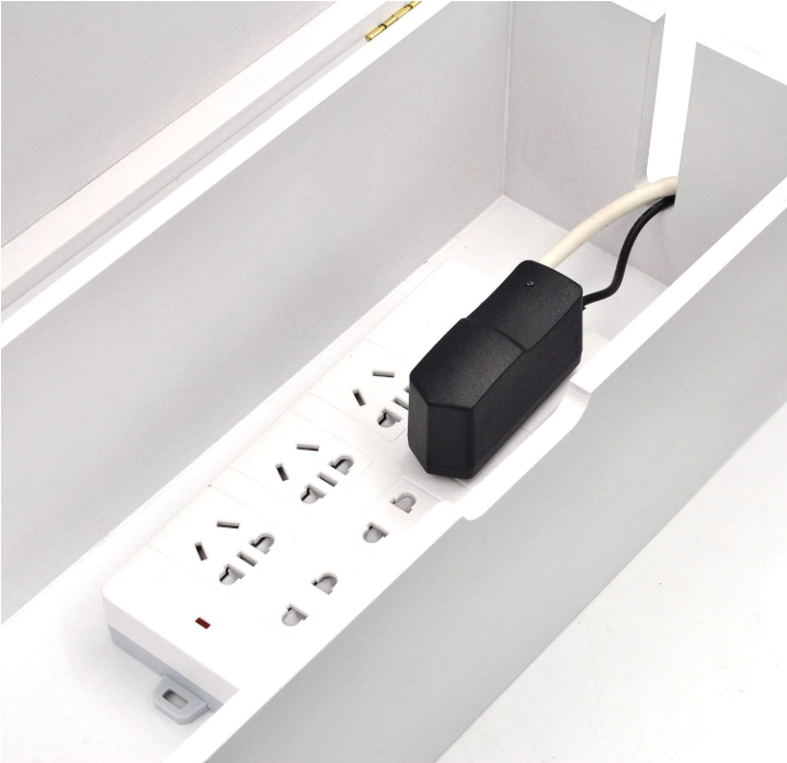 Large Cable Organizer Box with Lid