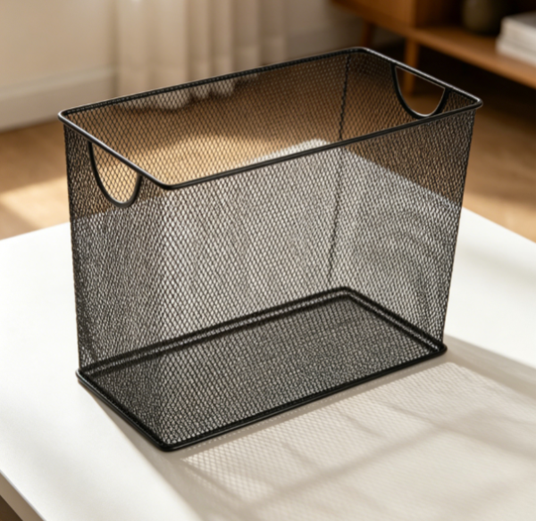 Mesh Desktop File Organizer Holder